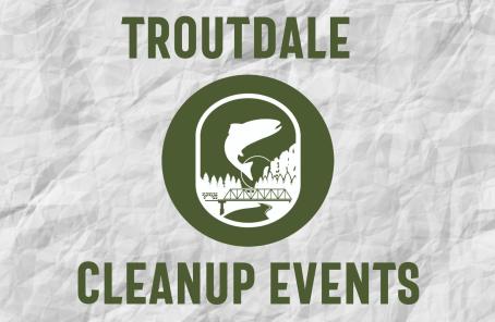 Troutdale Cleanup Events with city seal